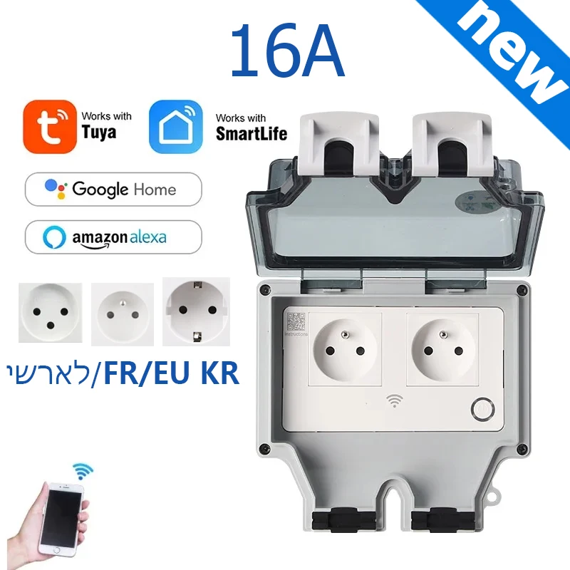 Outdoor Power Timer - Tuya Power Socket IP66 Outdoor EU