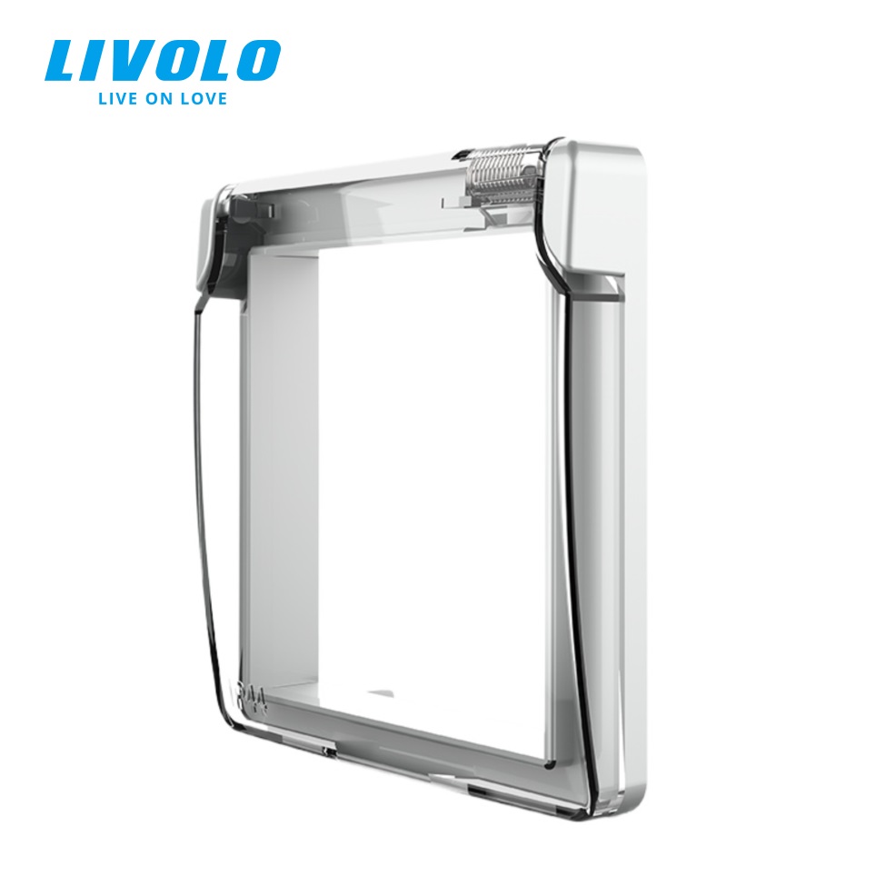 Outdoor Power Outlet Cover - Livolo Socket Protective Waterproof Cover,Plastic Decorative