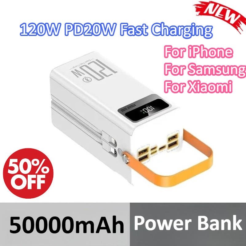 Xiaomi Outdoor Power Supply - 50000mAh 120W PD20W Fast Charging For
