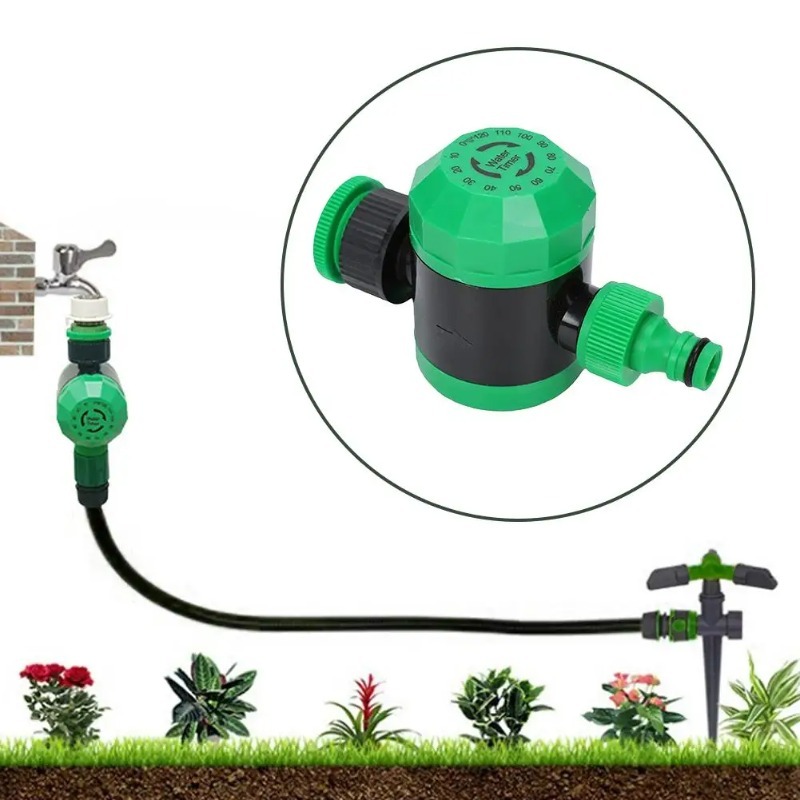 Outdoor Power Timer - Garden Water Timer Water flow Automatic