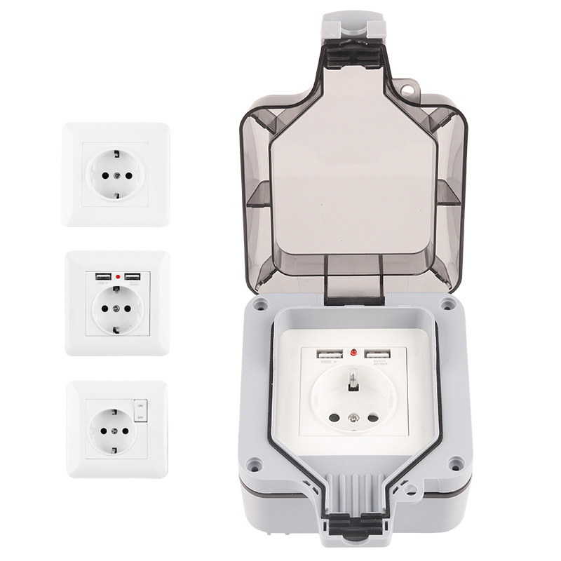 Outdoor Power Timer - IP66 Ngoài Trời Chống Chịu Thời