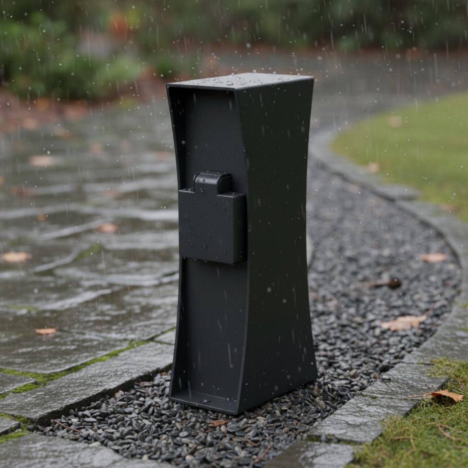 Outdoor Power Outlet Install - Outdoor Power Outlet Post Easy Installation