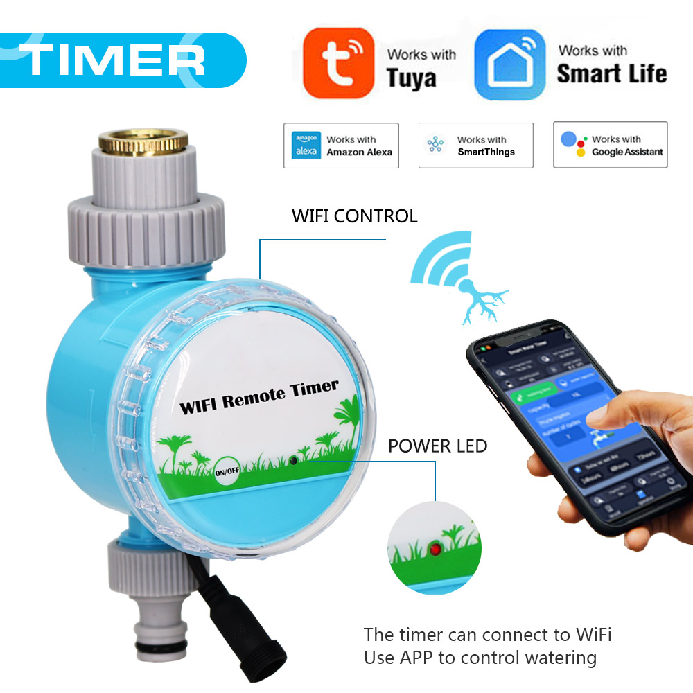 Outdoor Power Timer - WiFi Không Dây Nước Sân Vườn