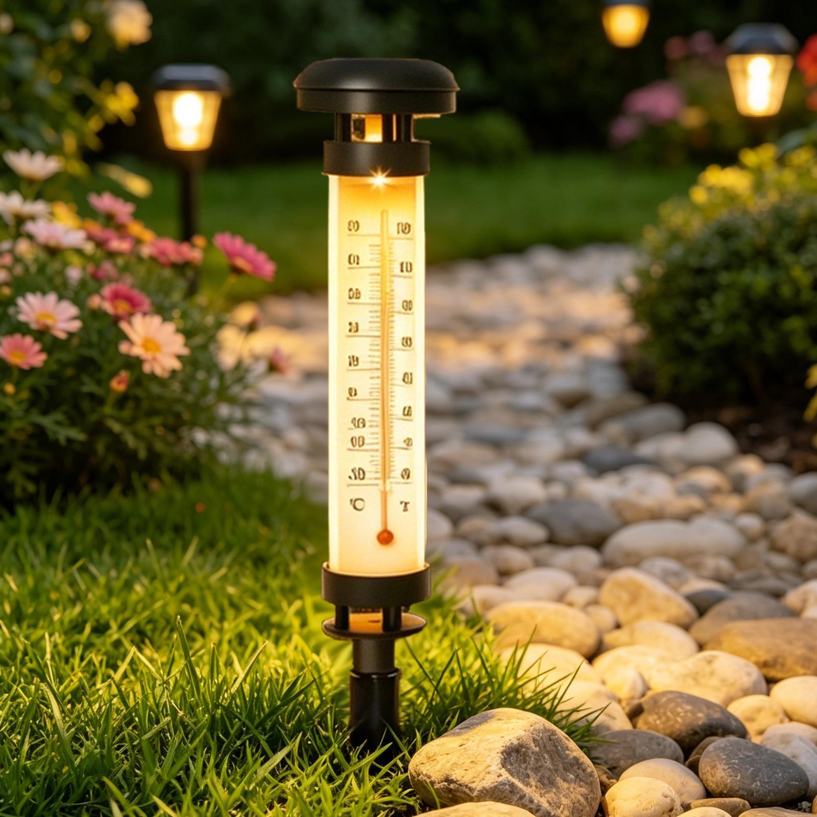 Solar Lights Pathways Automati - đánh giá và giá Outdoor Power Stake