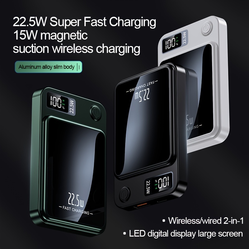 New 30000mAh magnetic wireless - đánh giá và giá Xiaomi Outdoor Power Supply