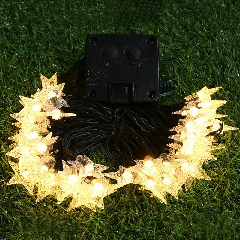 Solar Powered Star String Ligh - đánh giá và giá Outdoor Solar Power Xmas Lights