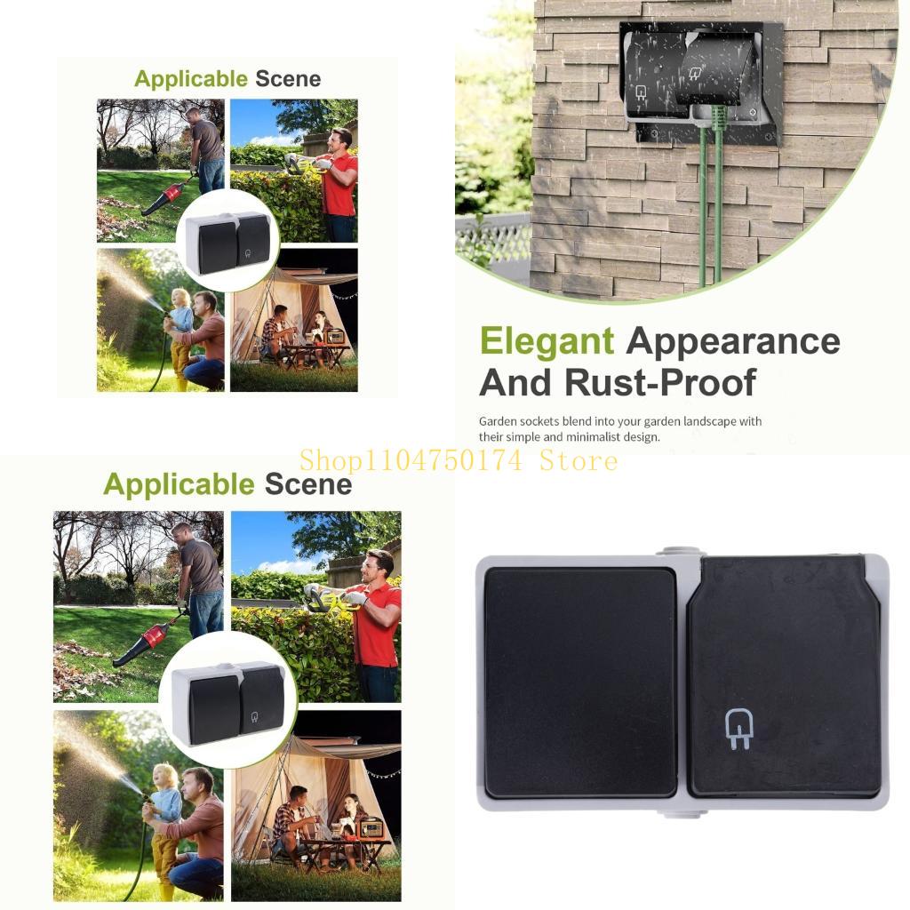 Ổ cắm ngoài trời không thấm nư - đánh giá và giá Outdoor Power Outlet Install