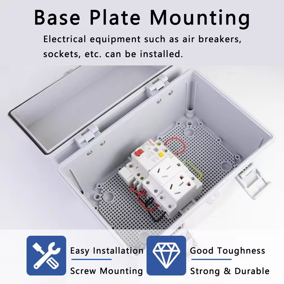 IP66 Waterproof Junction Box G - đánh giá và giá Outdoor Power Distribution Box