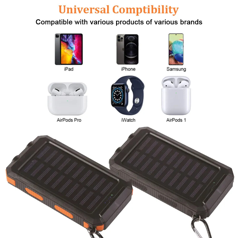 Solar Power Bank 200000mAh Wat - đánh giá và giá Xiaomi Outdoor Power Supply