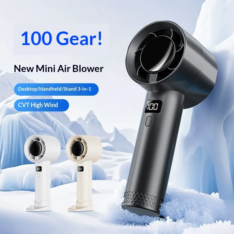Handheld Mini Fan, Powerful 12 - đánh giá và giá Outdoor Power Timer