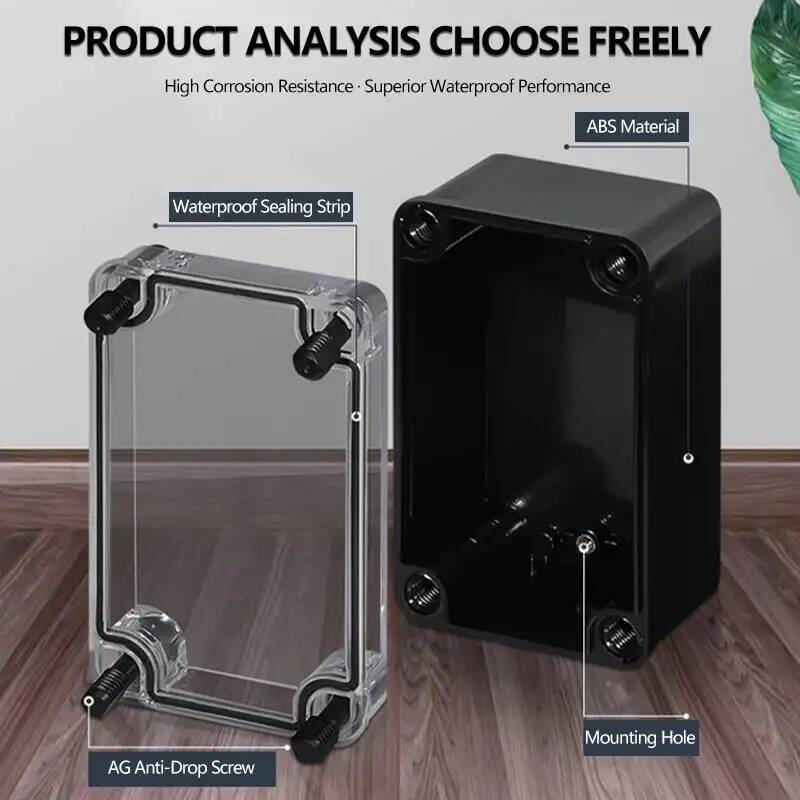 2pcs Transparent Cover Waterpr - đánh giá và giá Outdoor Power Distribution Box
