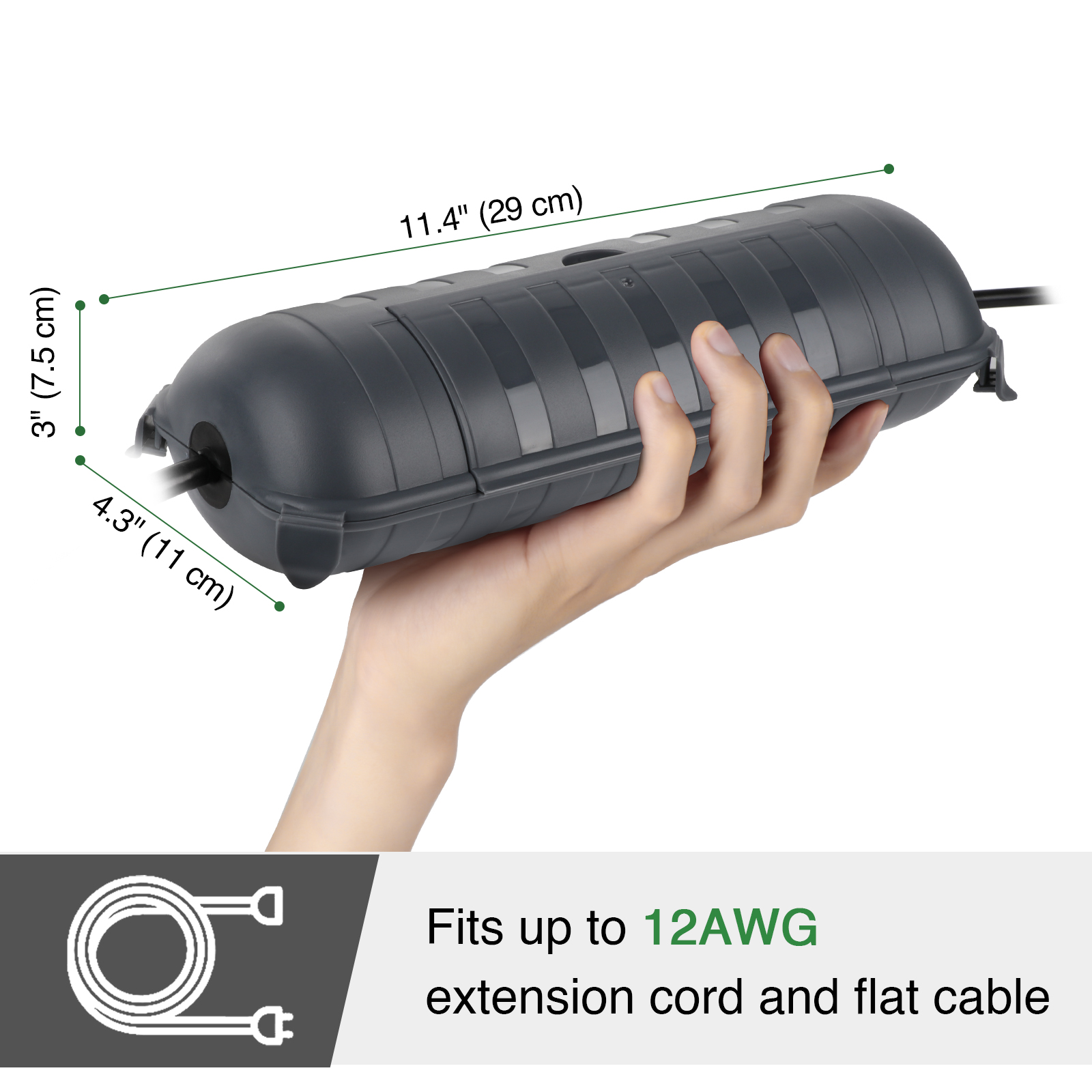 Large Weatherproof Outdoor Ele - đánh giá và giá Outdoor Power Outlet Cover