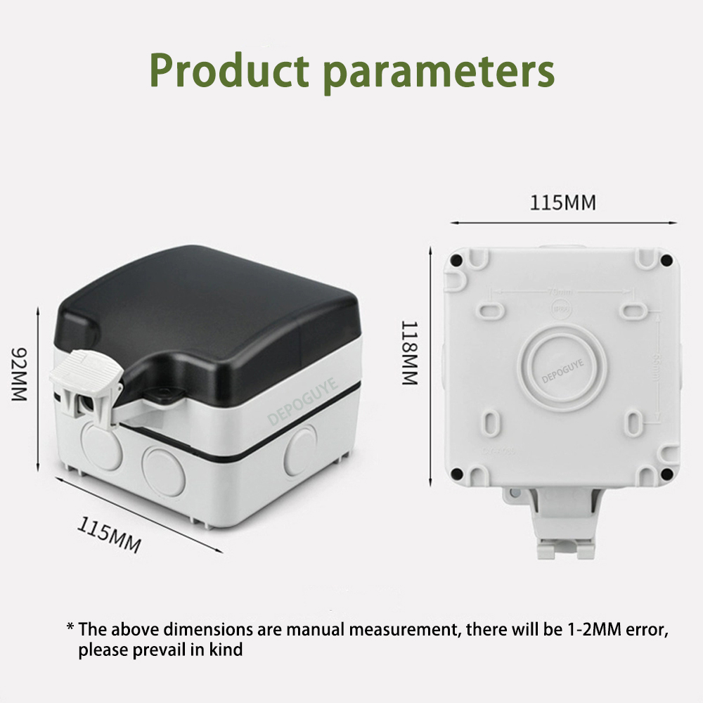 IP66 Waterproof Socket Univers - đánh giá và giá Outdoor Kitchen Power Outlet