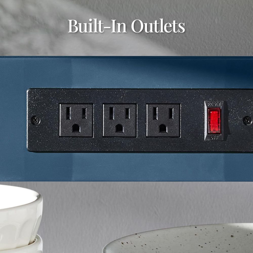 36in Large Rolling Kitchen Isl - đánh giá và giá Outdoor Kitchen Power Outlet