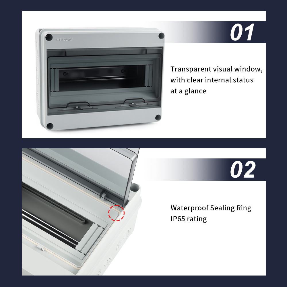 HT Series Waterproof Distribut - đánh giá và giá Outdoor Power Distribution Box