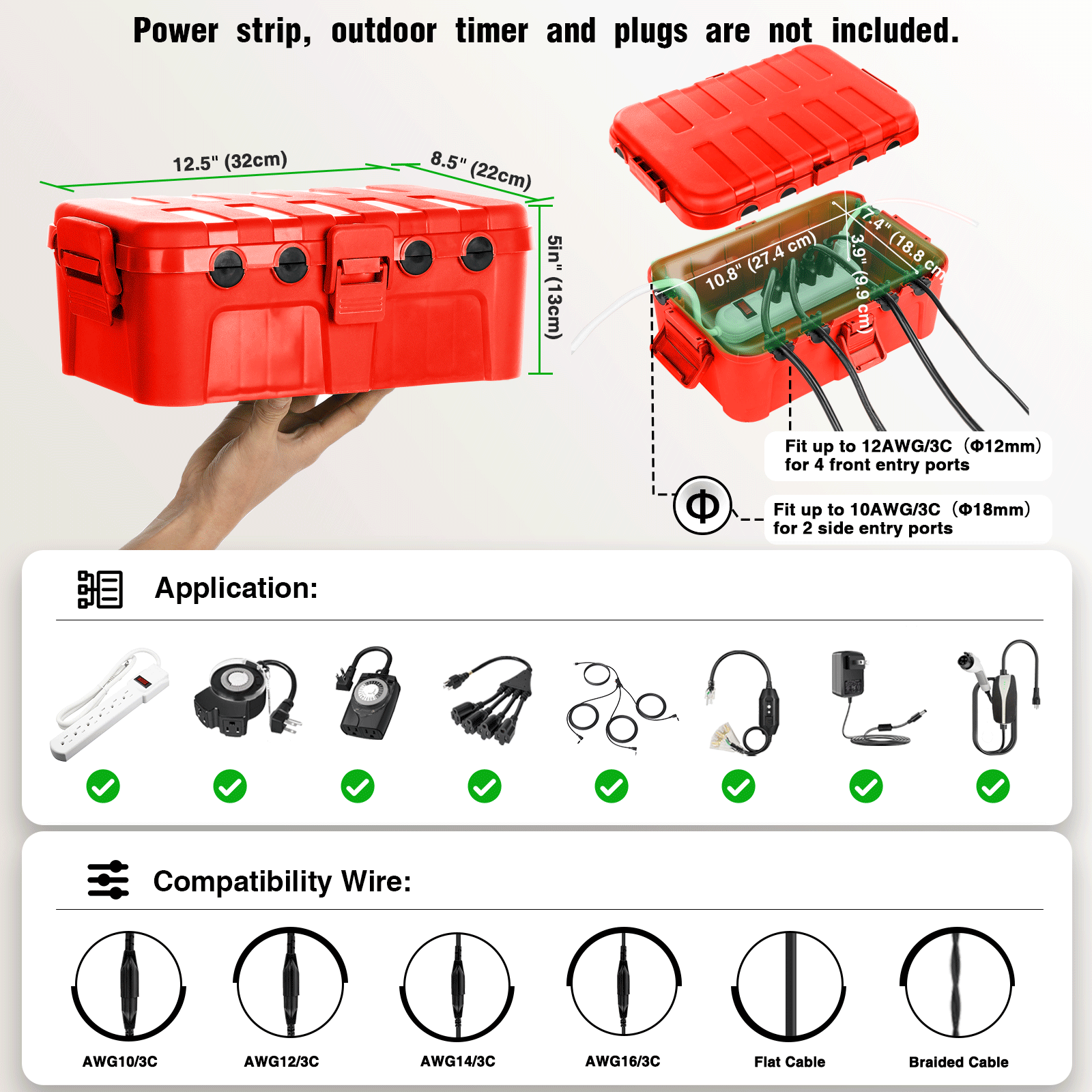 Weatherproof IP54 Outdoor Exte - đánh giá và giá Outdoor Power Outlet Cover