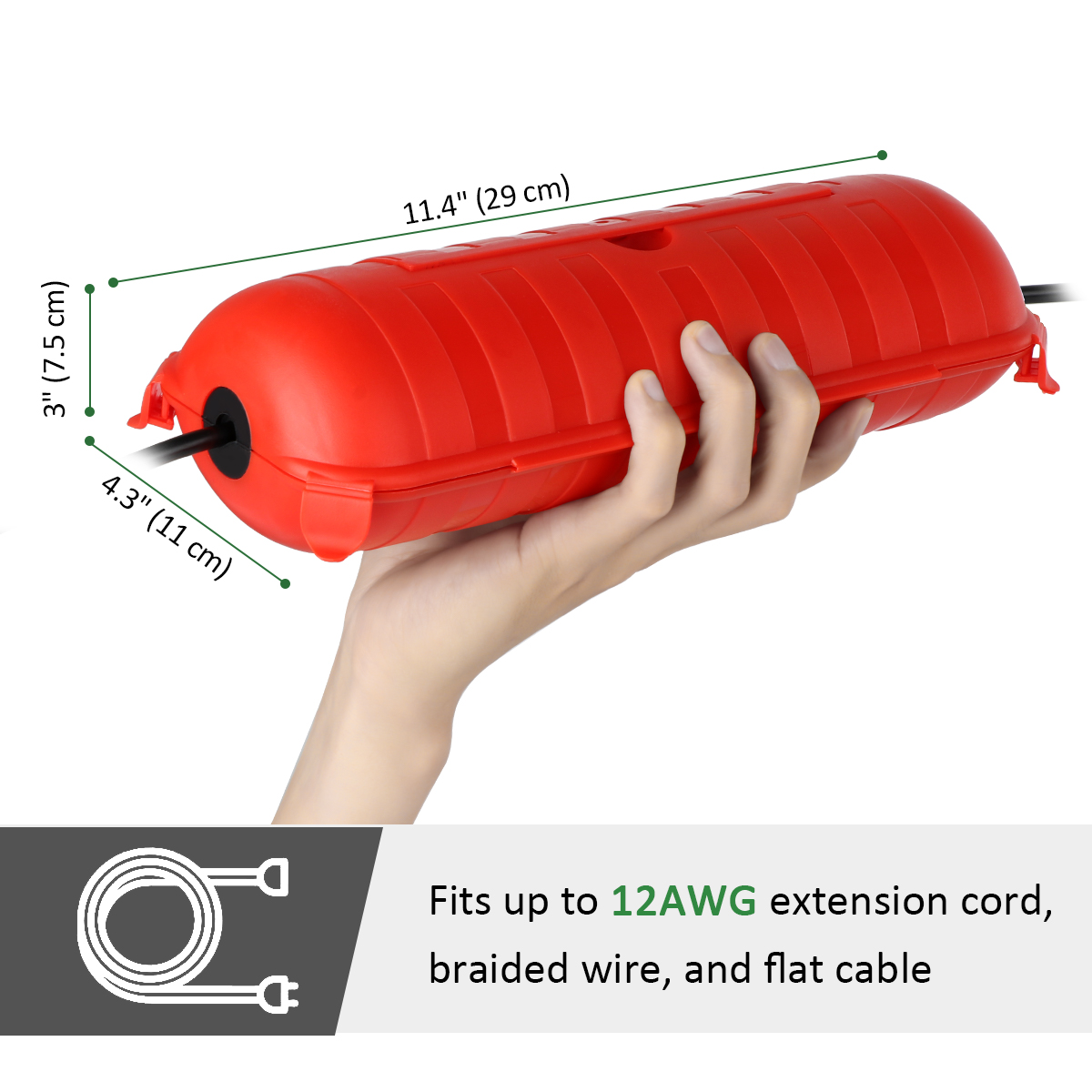 Weatherproof IP54 Outdoor Exte - đánh giá và giá Outdoor Power Outlet Cover