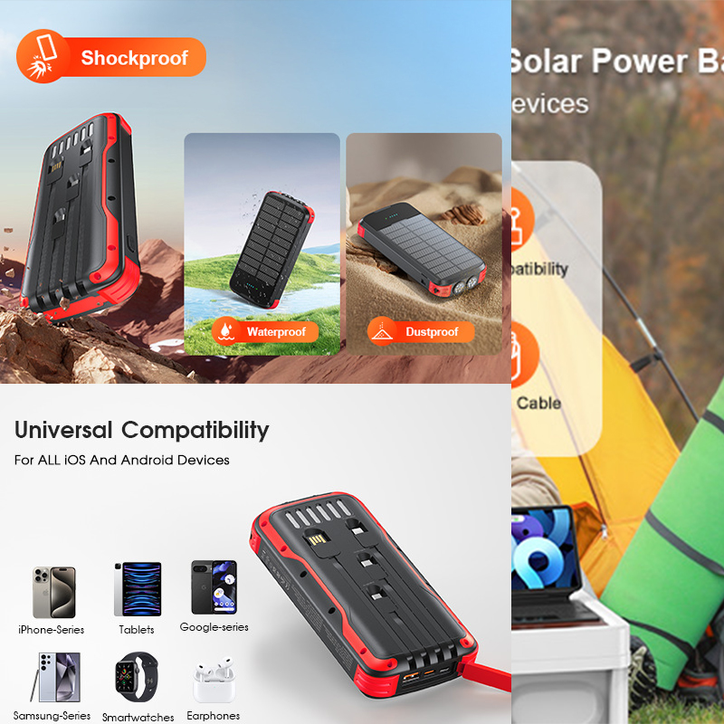 40000mAh Solar Power Bank Wate - đánh giá và giá Xiaomi Outdoor Power Supply
