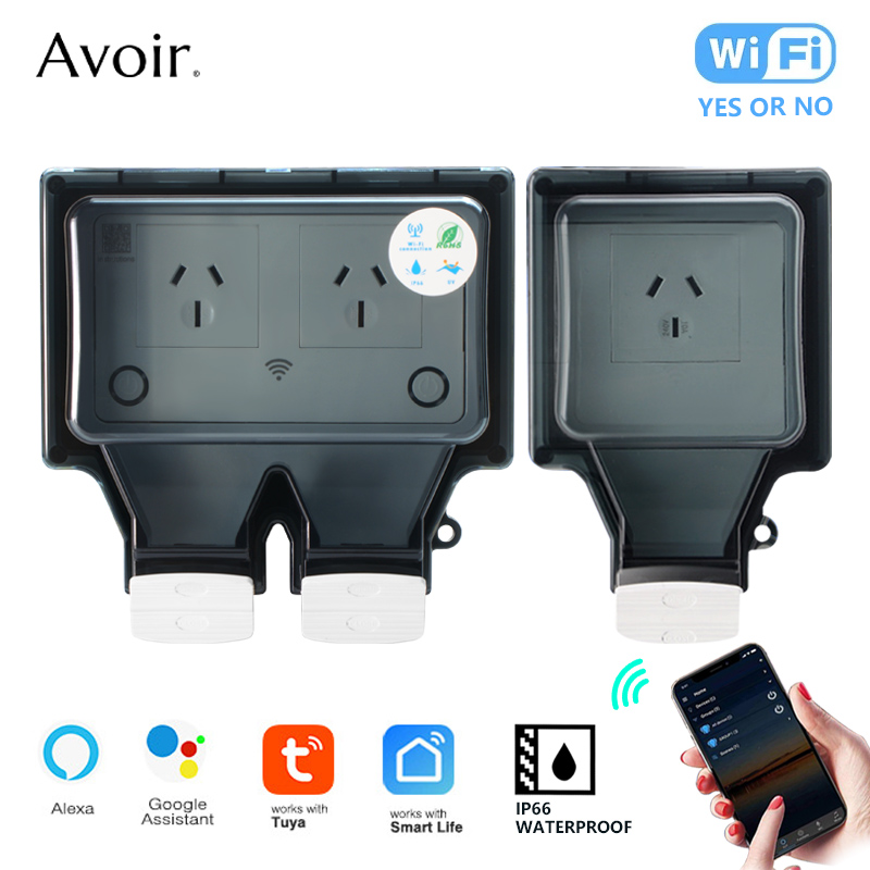 Avoir Tuya Wifi Socket IP66 Ou - đánh giá và giá Outdoor Kitchen Power Outlet