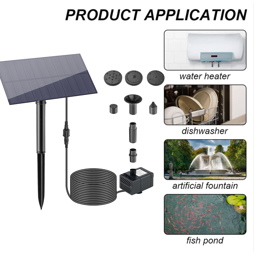 5W 5V Water Fountain Garden De - đánh giá và giá Outdoor Power Stake