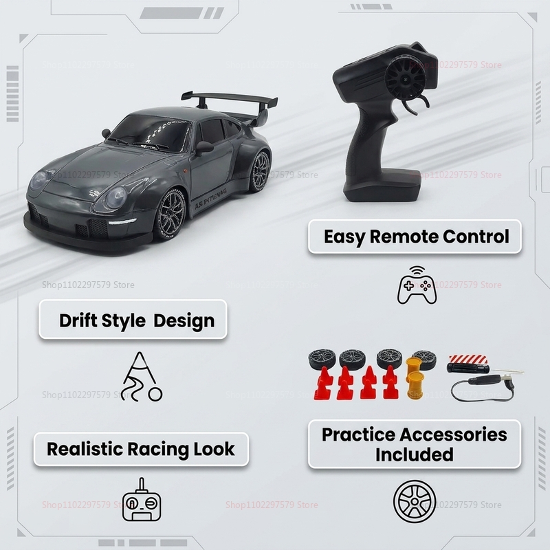 NEW RC Drift Car 2.4GHz 1:24 R - đánh giá và giá Outdoor Power Double Adapter