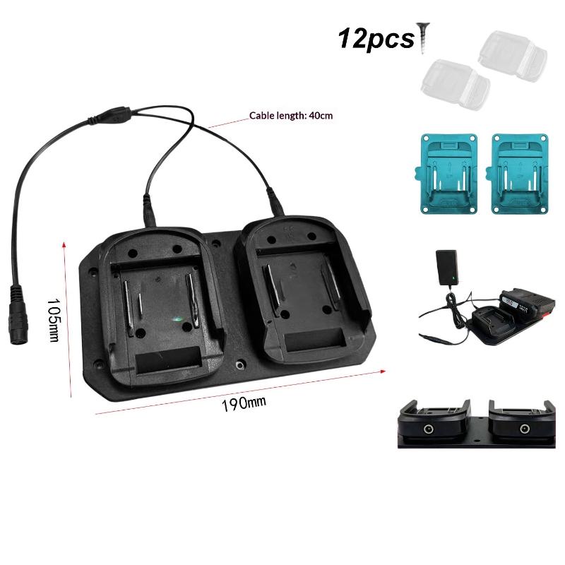 Dual Battery Adapter for 18V B - đánh giá và giá Outdoor Power Double Adapter