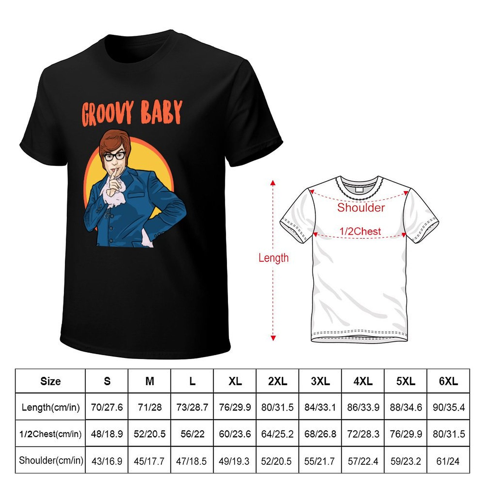 Groovy Baby - Austin Powers T- - đánh giá và giá Outdoor Power Austin