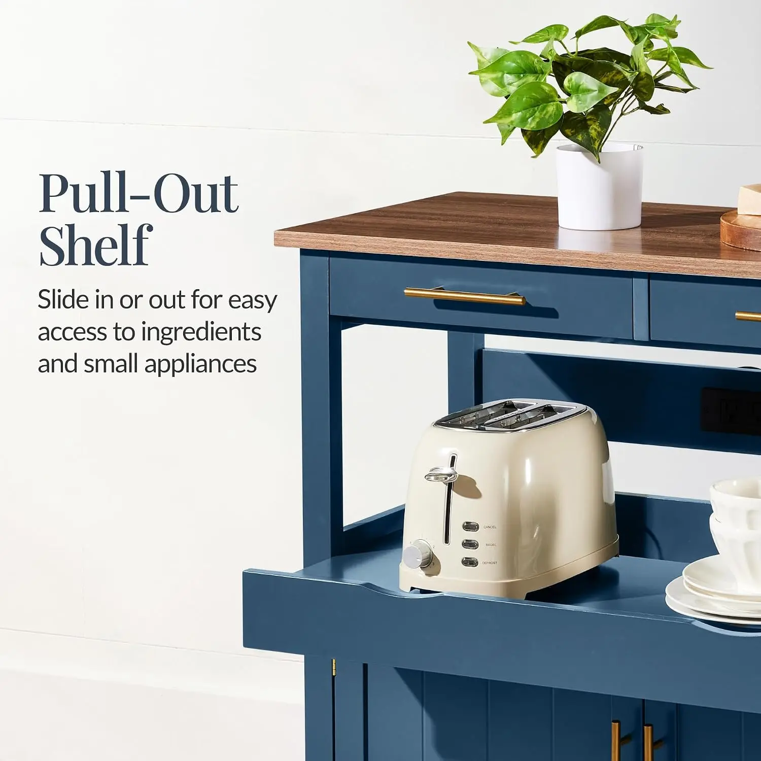 36in Large Rolling Kitchen Isl - đánh giá và giá Outdoor Kitchen Power Outlet