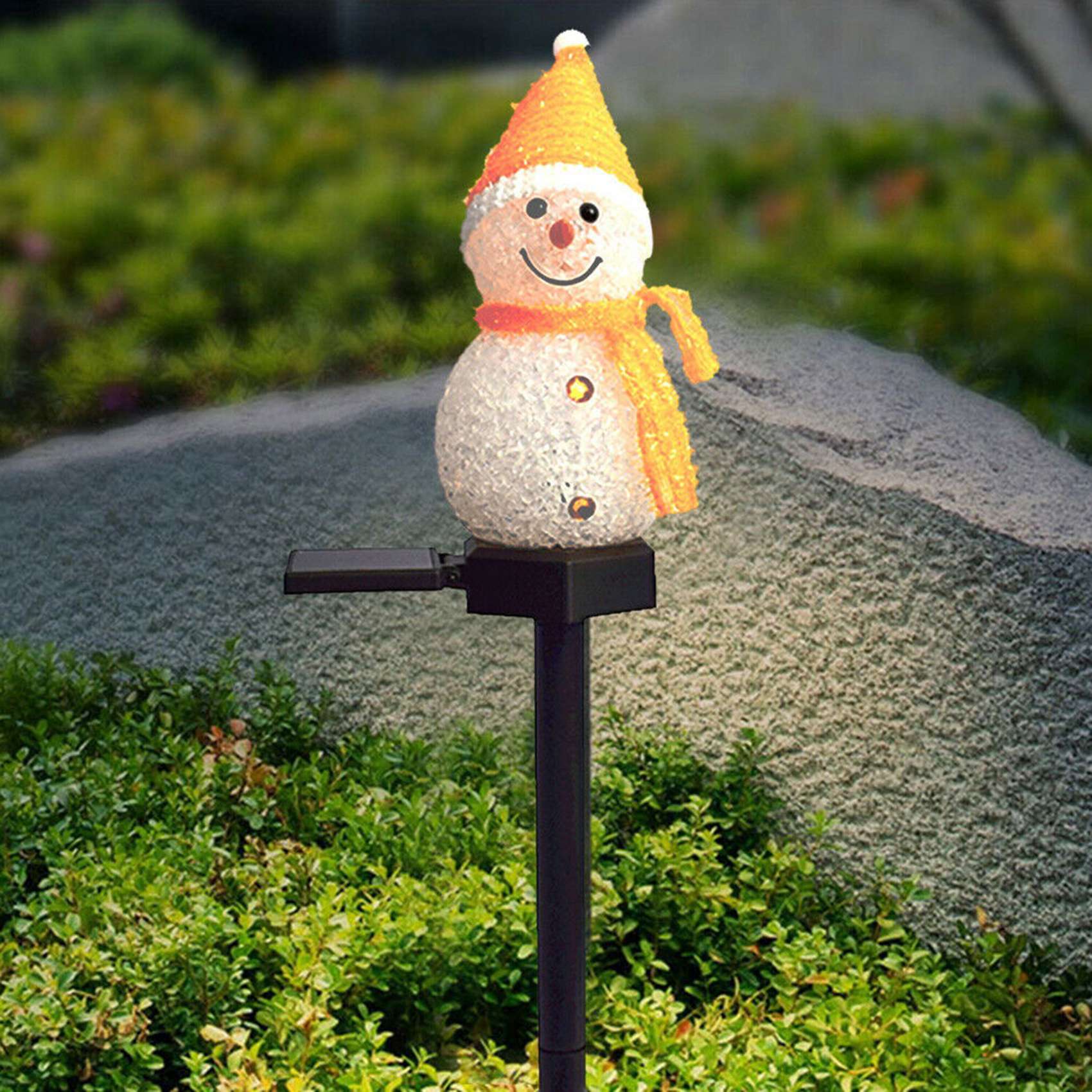 ABAH-Snowman Solar Lights Chri - đánh giá và giá Outdoor Solar Power Xmas Lights