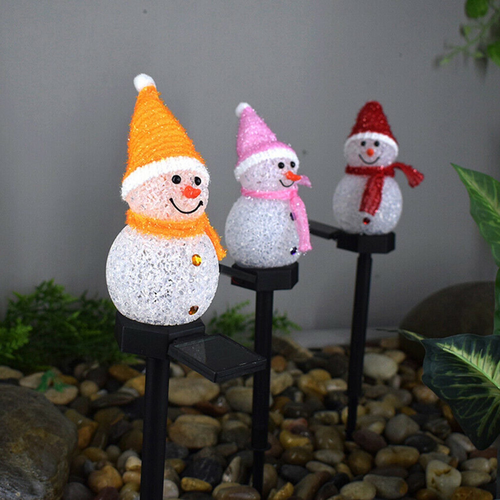 ABAH-Snowman Solar Lights Chri - đánh giá và giá Outdoor Solar Power Xmas Lights