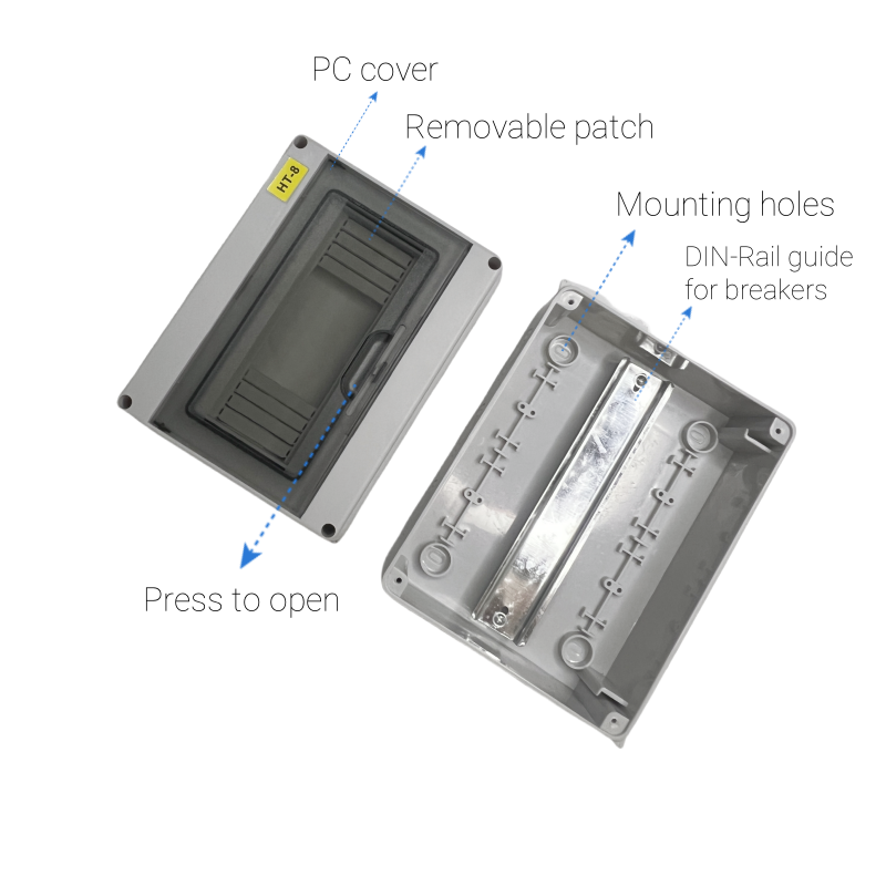 IP65 Distribution Box for DC B - đánh giá và giá Outdoor Power Distribution Box