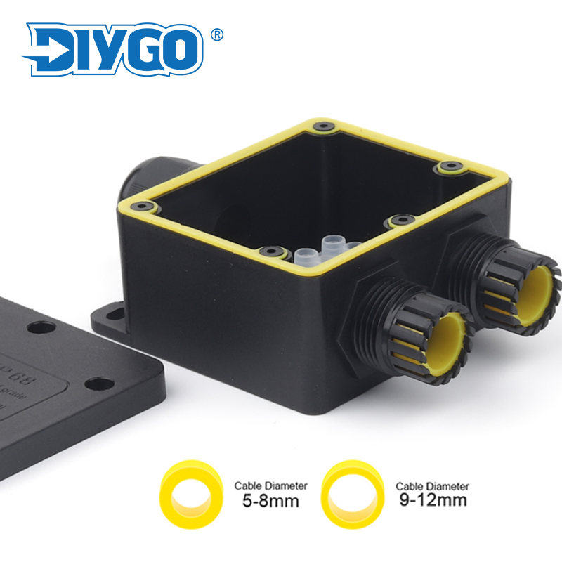 IP68 Outdoor Waterproof Juncti - đánh giá và giá Outdoor Power Distribution Box