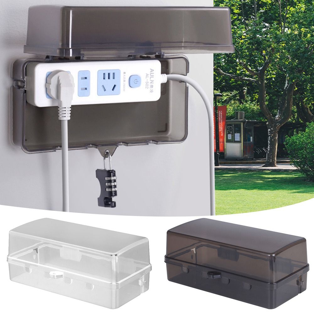 Durable Plastic Plug Box Anti- - đánh giá và giá Outdoor Power Outlet Cover