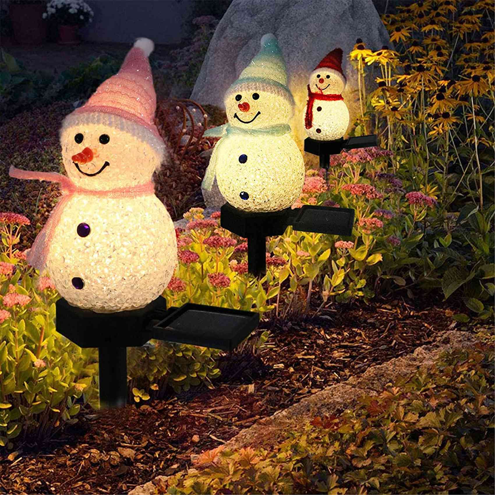 A72P Snowman Solar Lights Chri - đánh giá và giá Outdoor Solar Power Xmas Lights