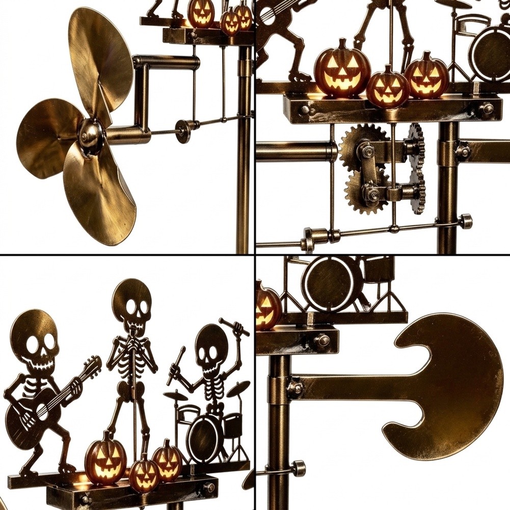 1 Piece Halloween Vintage Skel - đánh giá và giá Outdoor Power Stake