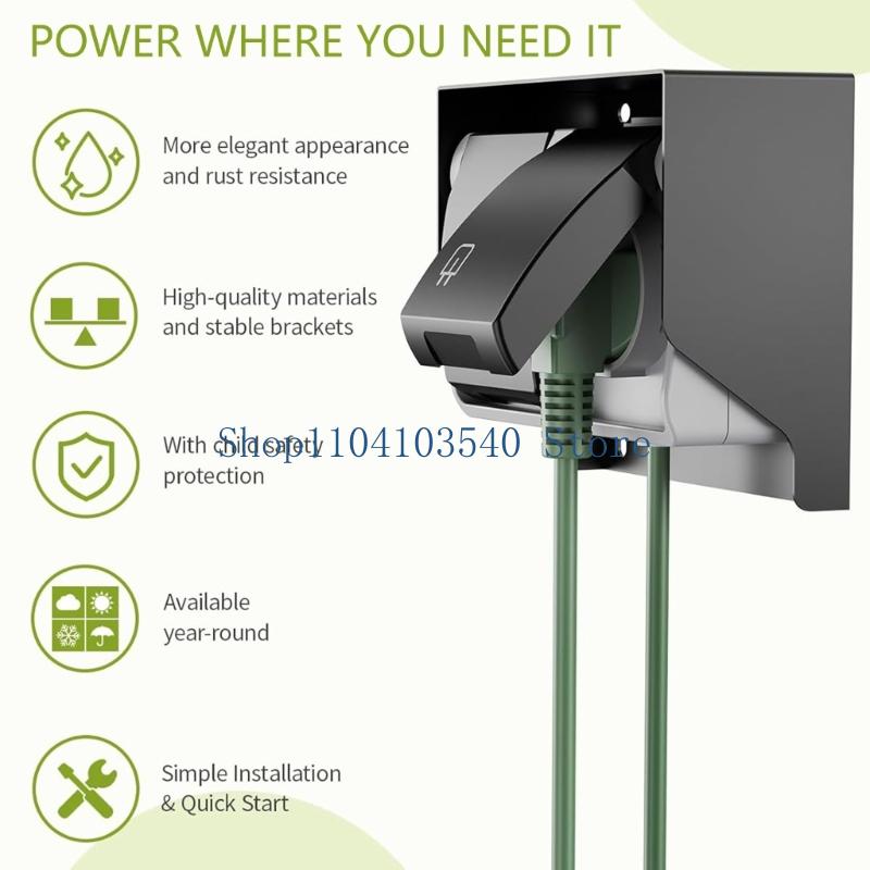 02dc Outlet Outlet Hộ gia đình - đánh giá và giá Outdoor Power Outlet Cover