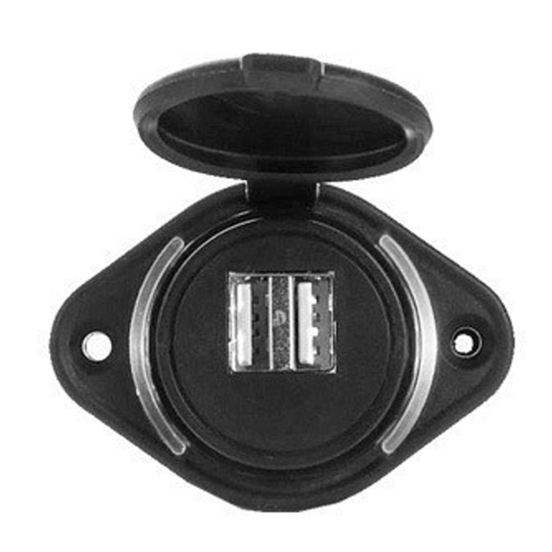 Ổ Cắm Điện Chống Nước Đa Năng  - đánh giá và giá Outdoor Power Double Adapter