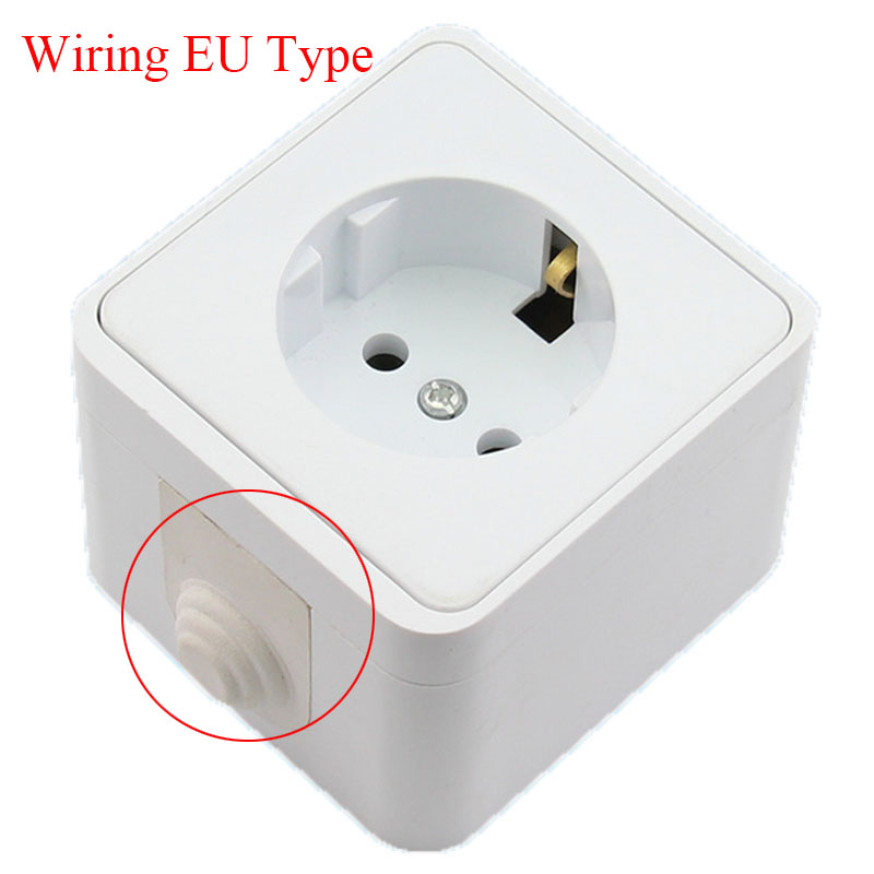 Trắng Đức 16A Chống Thấm Nước  - đánh giá và giá Outdoor Kitchen Power Outlet