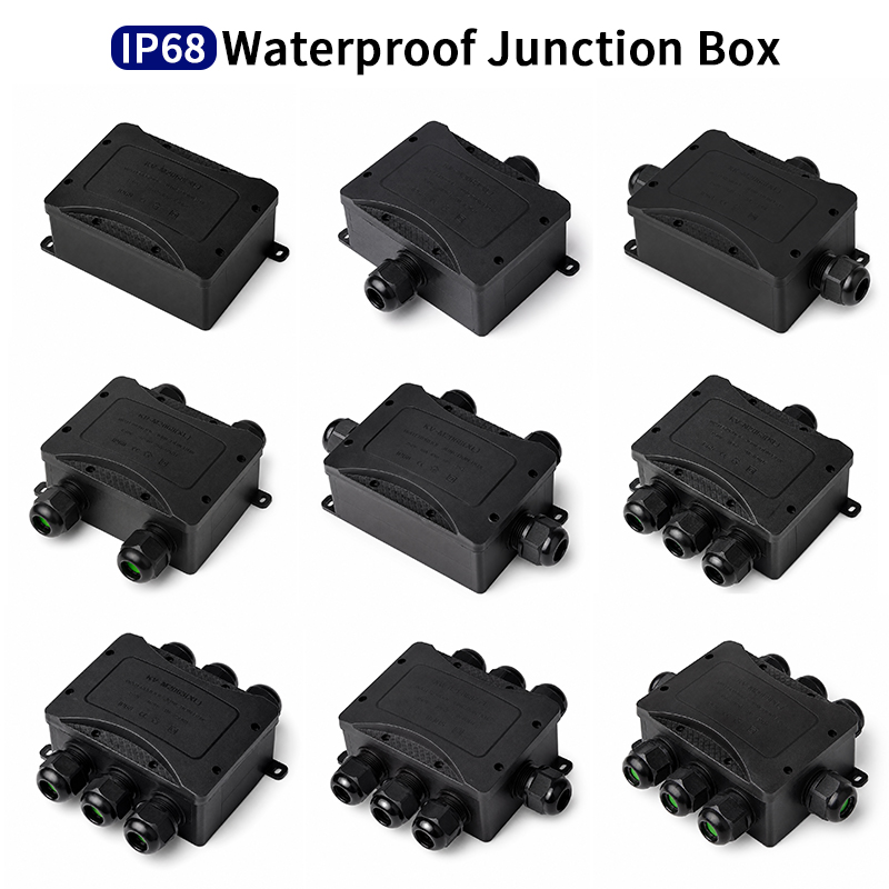 IP68 Waterproof Junction Box 2 - đánh giá và giá Outdoor Power Distribution Box