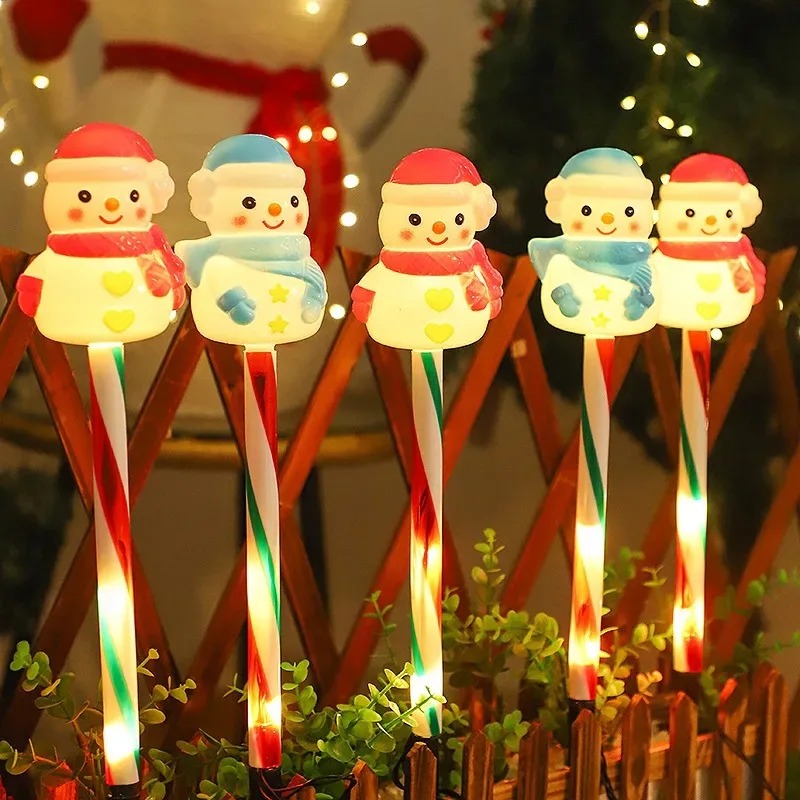 Christmas Solar Powered Santa  - đánh giá và giá Outdoor Solar Power Xmas Lights