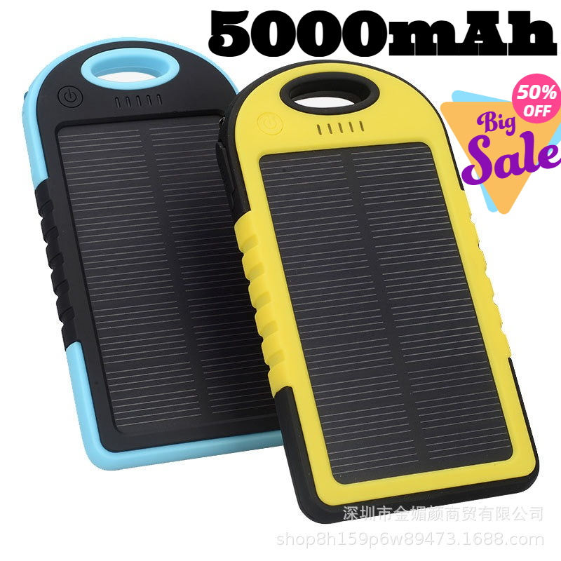 5000mAh New Solar Power Bank L - đánh giá và giá Xiaomi Outdoor Power Supply
