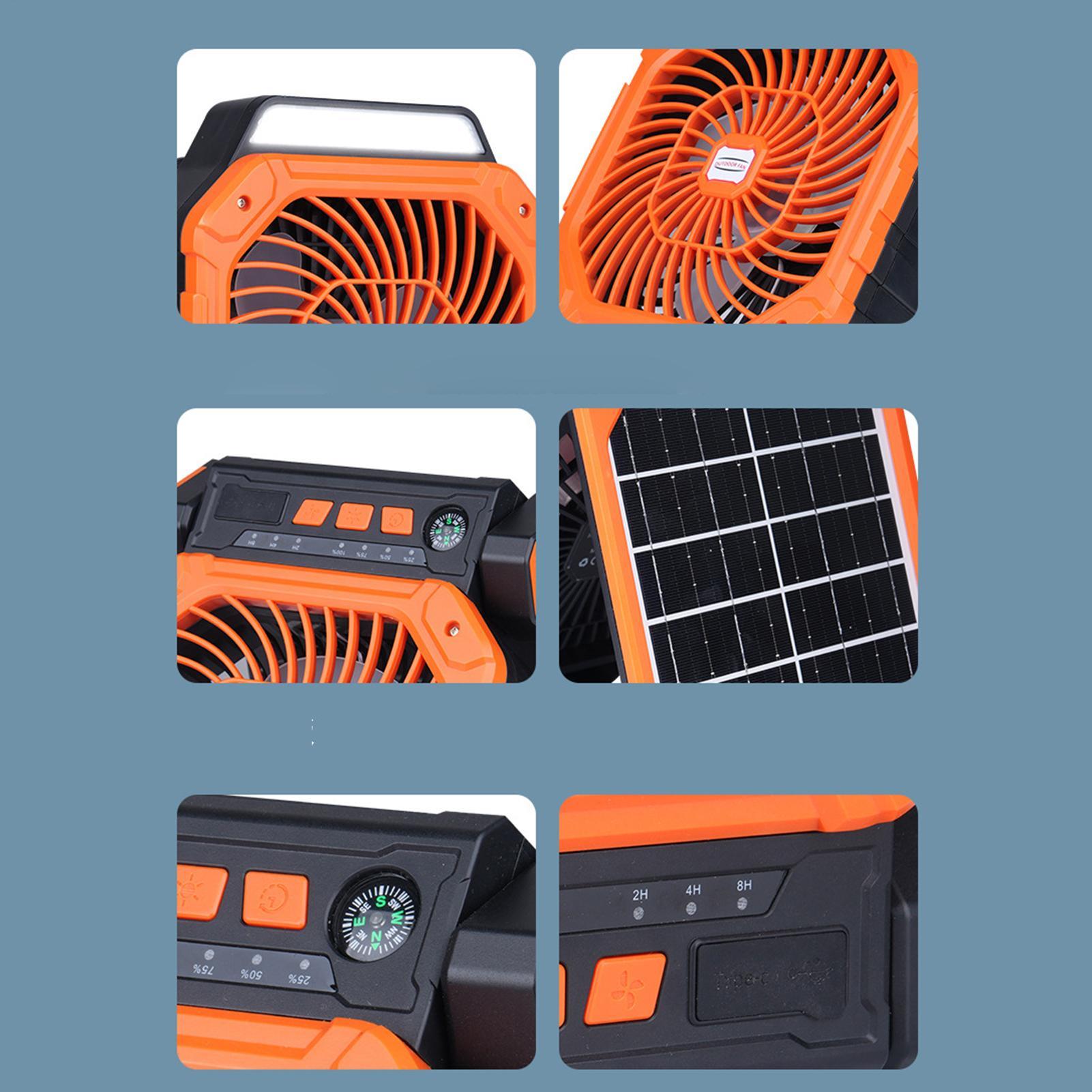 Solar-powered outdoor fan USB  - đánh giá và giá Outdoor Power Timer