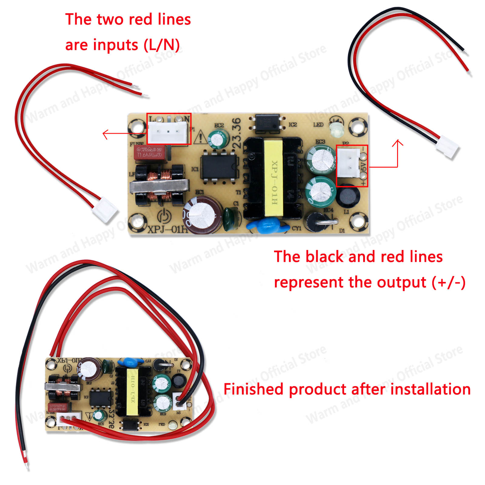 10W 15W 25W DC5V Power Supply  - đánh giá và giá Outdoor Power Double Adapter