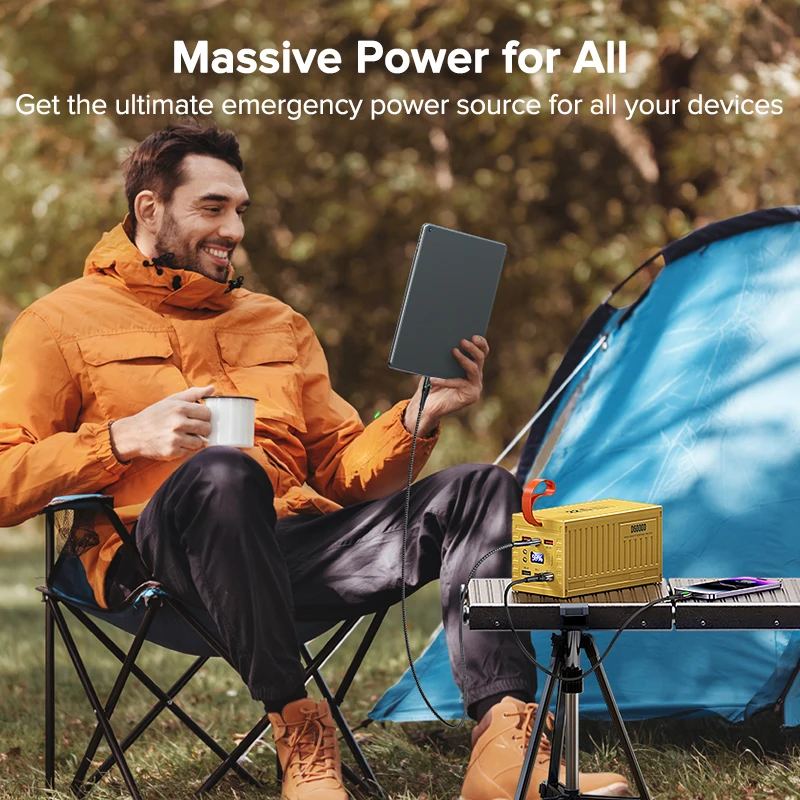 QOOVI 60000mAh Power Bank 22.5 - đánh giá và giá Xiaomi Outdoor Power Supply