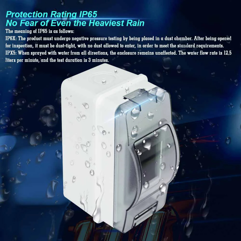 HT-2 IP65 Waterproof Distribut - đánh giá và giá Outdoor Power Distribution Box